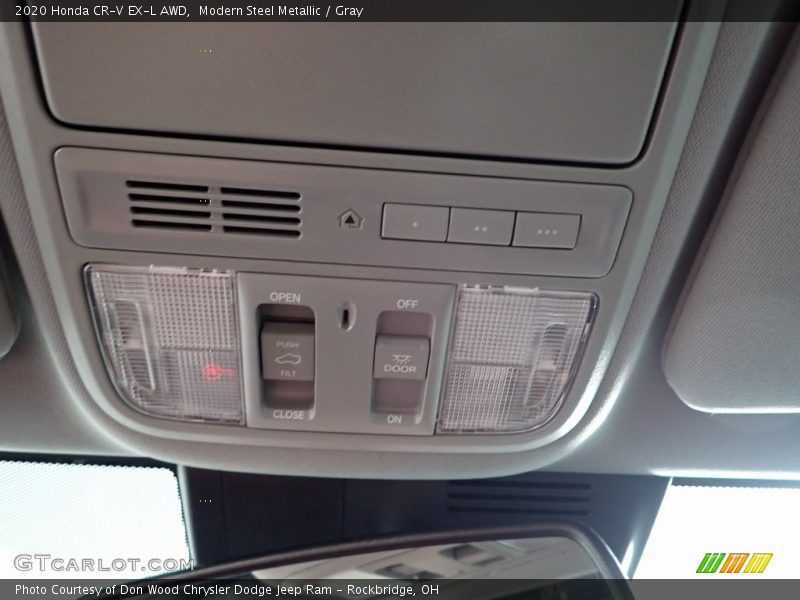 Modern Steel Metallic / Gray 2020 Honda CR-V EX-L AWD