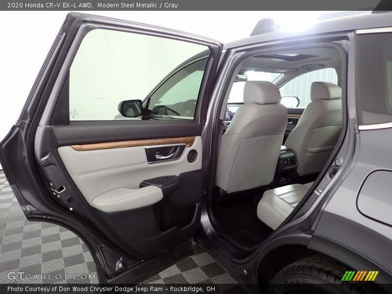 Modern Steel Metallic / Gray 2020 Honda CR-V EX-L AWD