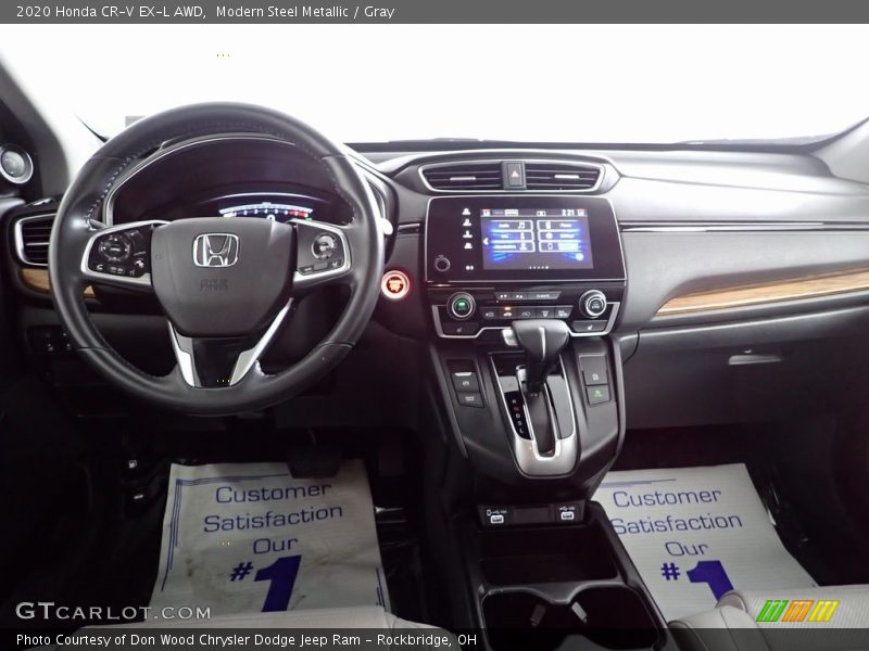 Modern Steel Metallic / Gray 2020 Honda CR-V EX-L AWD