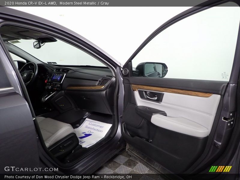 Modern Steel Metallic / Gray 2020 Honda CR-V EX-L AWD