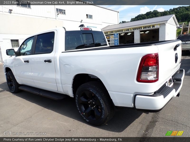 Bright White / Black 2023 Ram 1500 Tradesman Crew Cab 4x4