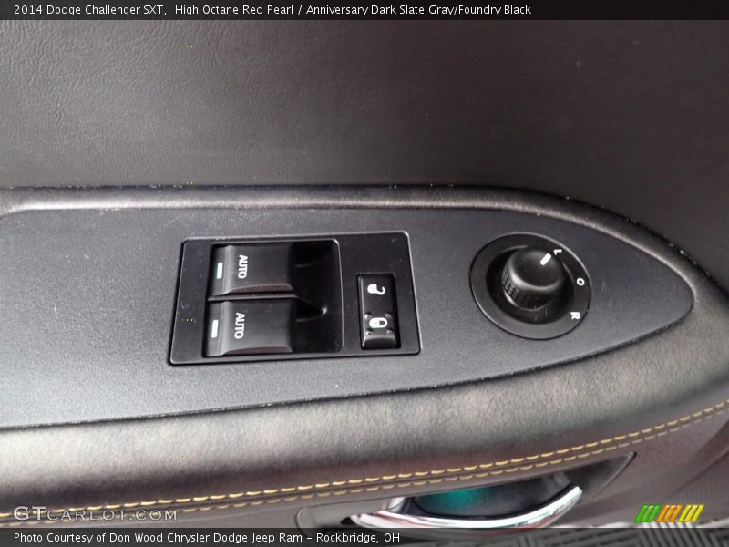 High Octane Red Pearl / Anniversary Dark Slate Gray/Foundry Black 2014 Dodge Challenger SXT