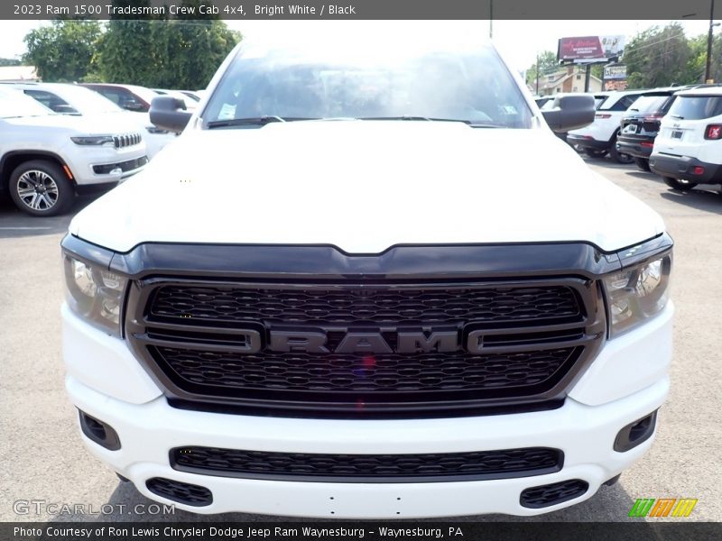 Bright White / Black 2023 Ram 1500 Tradesman Crew Cab 4x4
