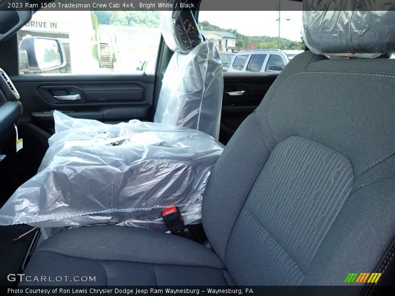 Bright White / Black 2023 Ram 1500 Tradesman Crew Cab 4x4