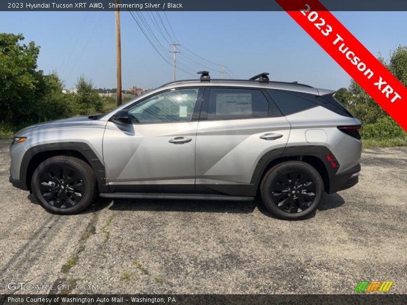 Shimmering Silver / Black 2023 Hyundai Tucson XRT AWD