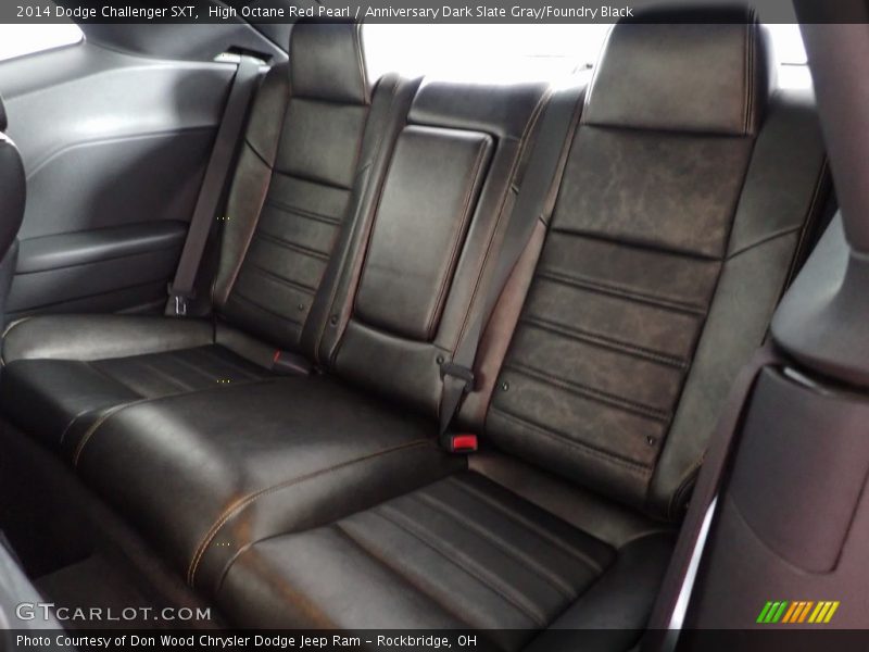 High Octane Red Pearl / Anniversary Dark Slate Gray/Foundry Black 2014 Dodge Challenger SXT