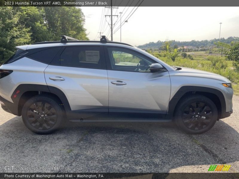 Shimmering Silver / Black 2023 Hyundai Tucson XRT AWD
