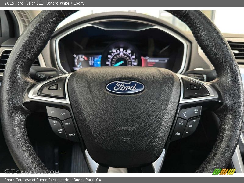  2019 Fusion SEL Steering Wheel