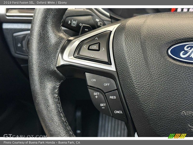  2019 Fusion SEL Steering Wheel