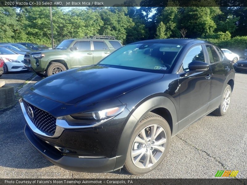 Jet Black Mica / Black 2020 Mazda CX-30 Select AWD