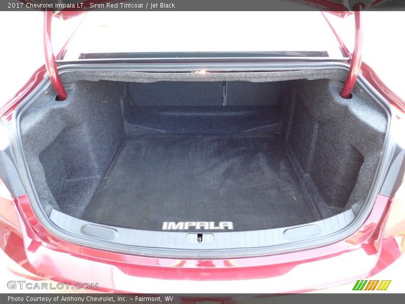 Siren Red Tintcoat / Jet Black 2017 Chevrolet Impala LT