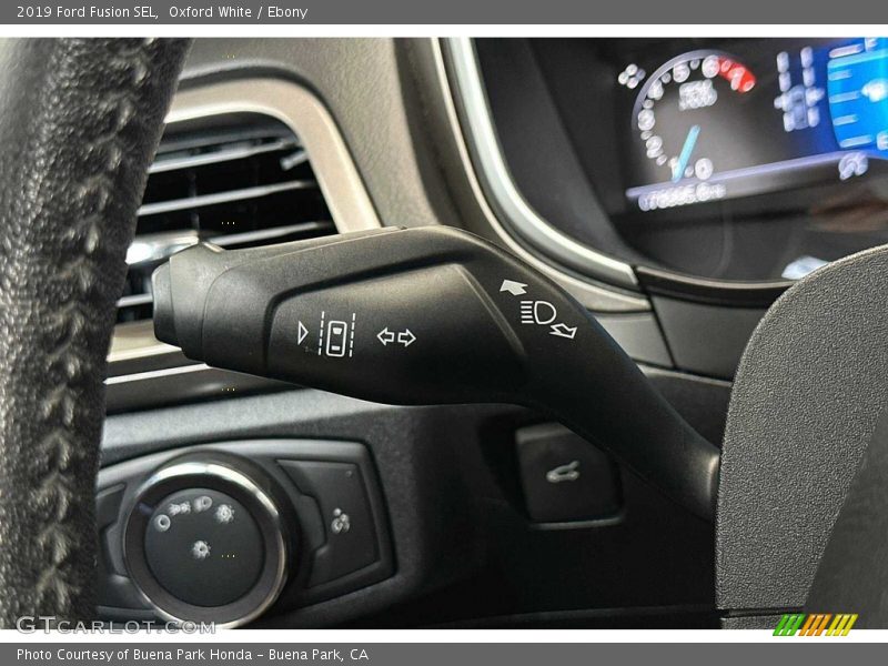 Controls of 2019 Fusion SEL