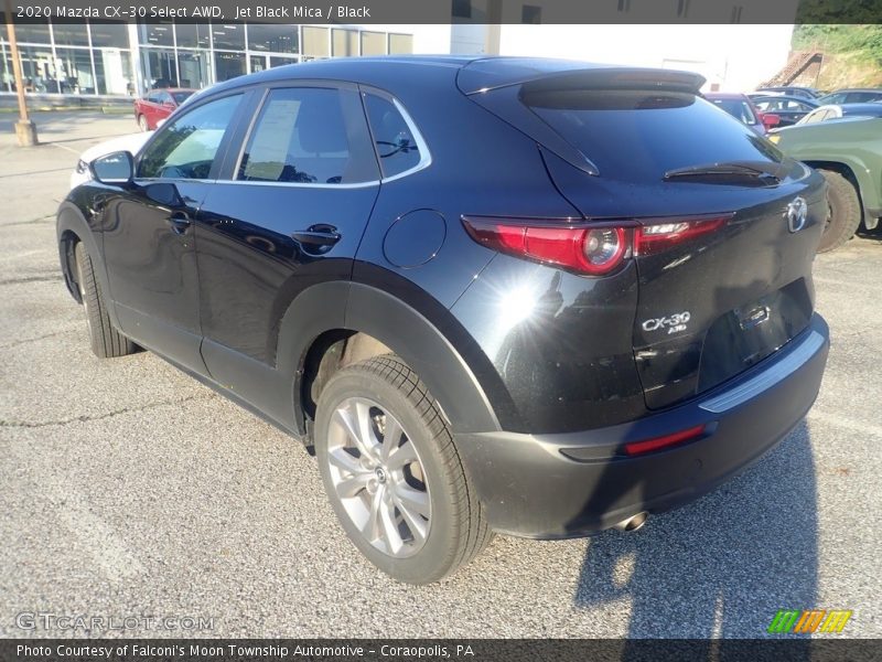 Jet Black Mica / Black 2020 Mazda CX-30 Select AWD