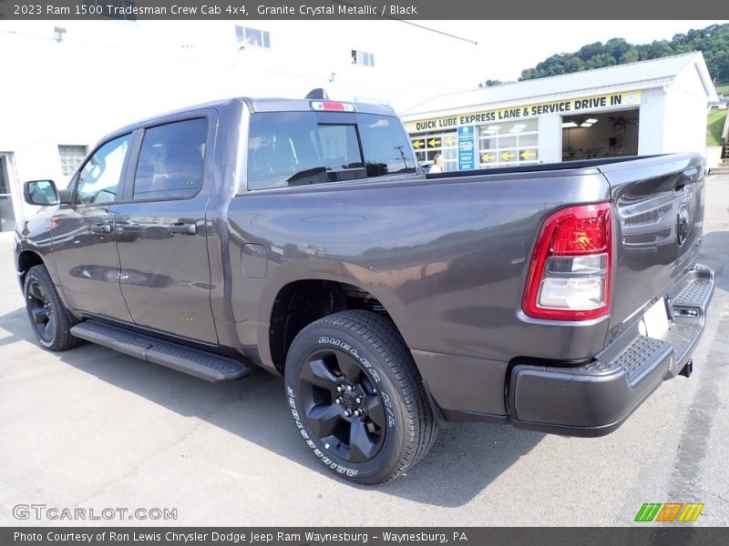 Granite Crystal Metallic / Black 2023 Ram 1500 Tradesman Crew Cab 4x4