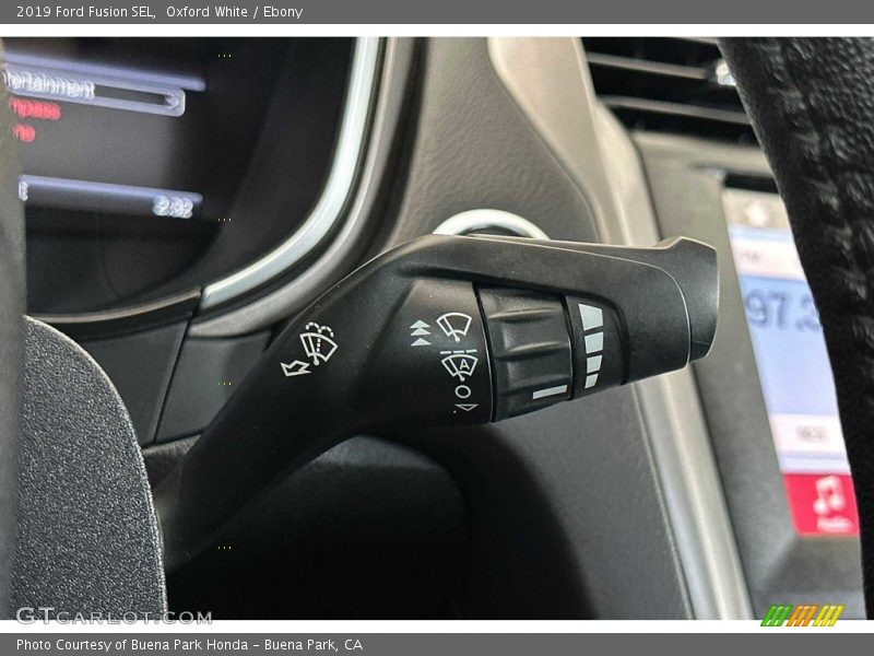 Controls of 2019 Fusion SEL