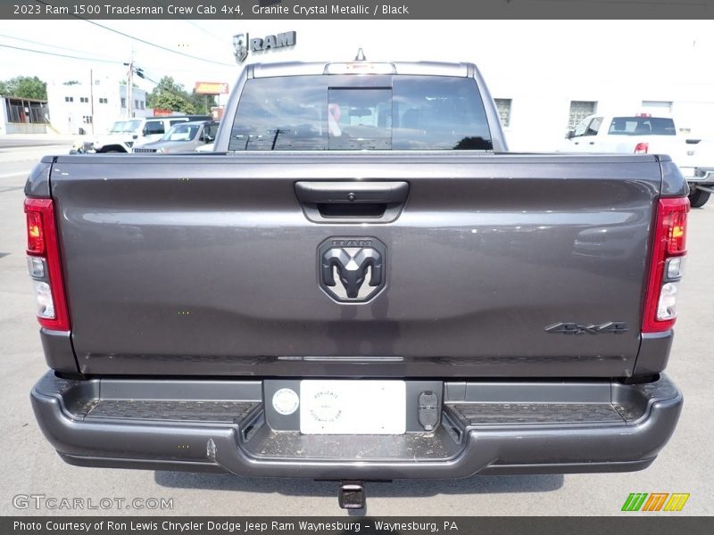 Granite Crystal Metallic / Black 2023 Ram 1500 Tradesman Crew Cab 4x4