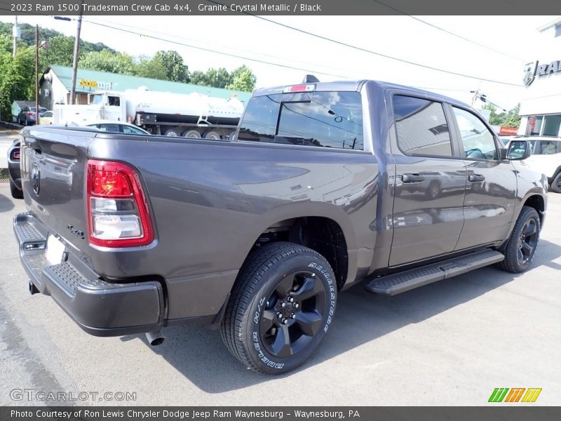 Granite Crystal Metallic / Black 2023 Ram 1500 Tradesman Crew Cab 4x4