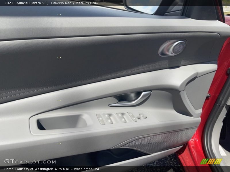 Calypso Red / Medium Gray 2023 Hyundai Elantra SEL