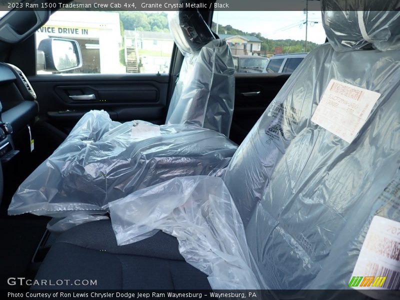Granite Crystal Metallic / Black 2023 Ram 1500 Tradesman Crew Cab 4x4