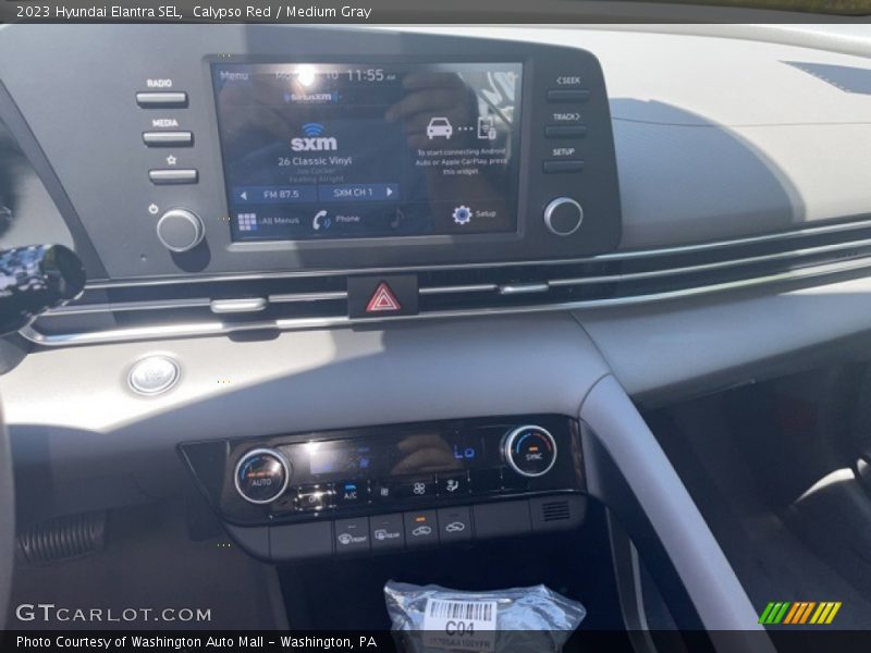 Calypso Red / Medium Gray 2023 Hyundai Elantra SEL