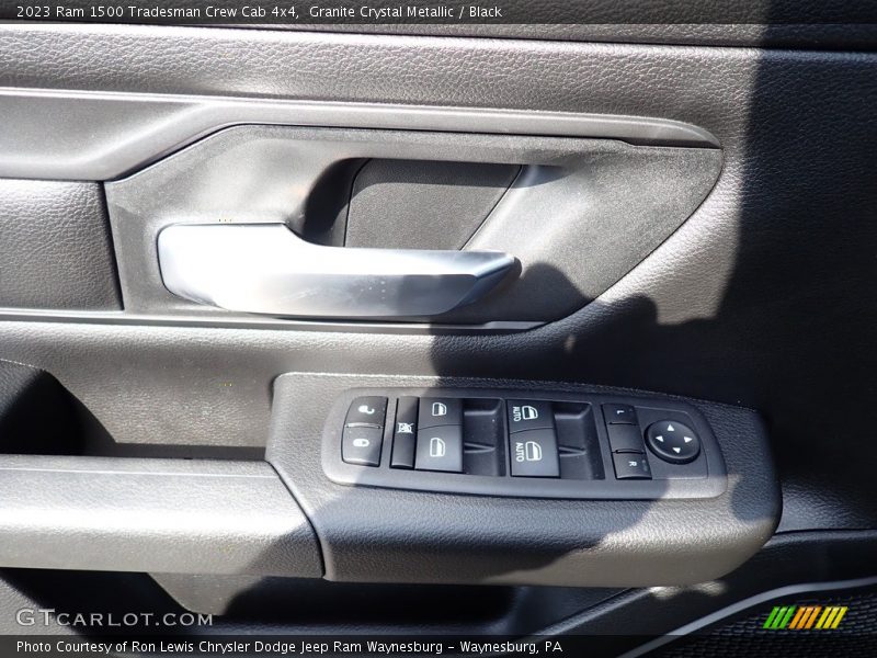 Granite Crystal Metallic / Black 2023 Ram 1500 Tradesman Crew Cab 4x4