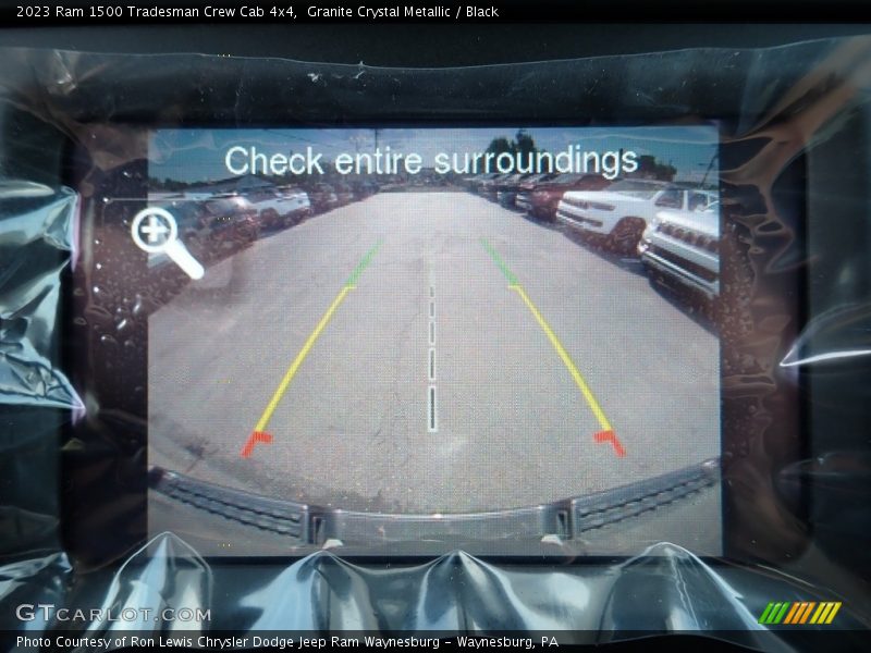 Granite Crystal Metallic / Black 2023 Ram 1500 Tradesman Crew Cab 4x4