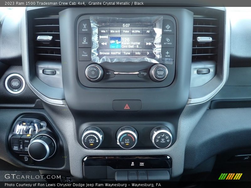 Granite Crystal Metallic / Black 2023 Ram 1500 Tradesman Crew Cab 4x4