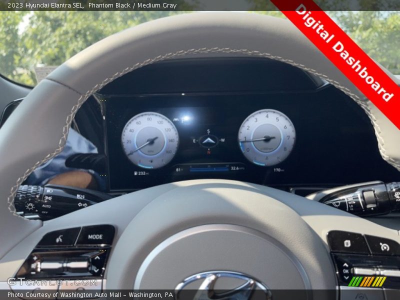 Phantom Black / Medium Gray 2023 Hyundai Elantra SEL