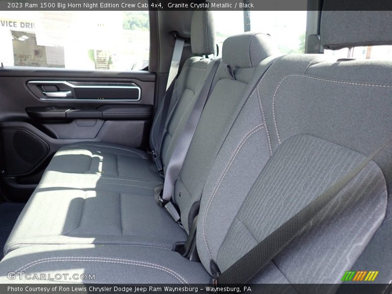 Granite Crystal Metallic / Black 2023 Ram 1500 Big Horn Night Edition Crew Cab 4x4