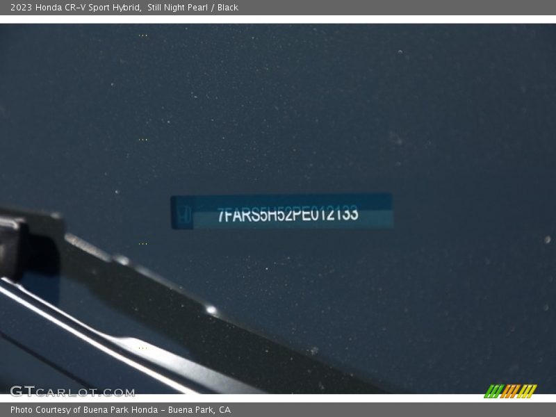 Still Night Pearl / Black 2023 Honda CR-V Sport Hybrid