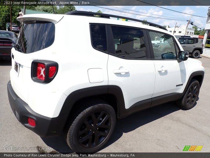 Alpine White / Black 2023 Jeep Renegade Altitude 4x4
