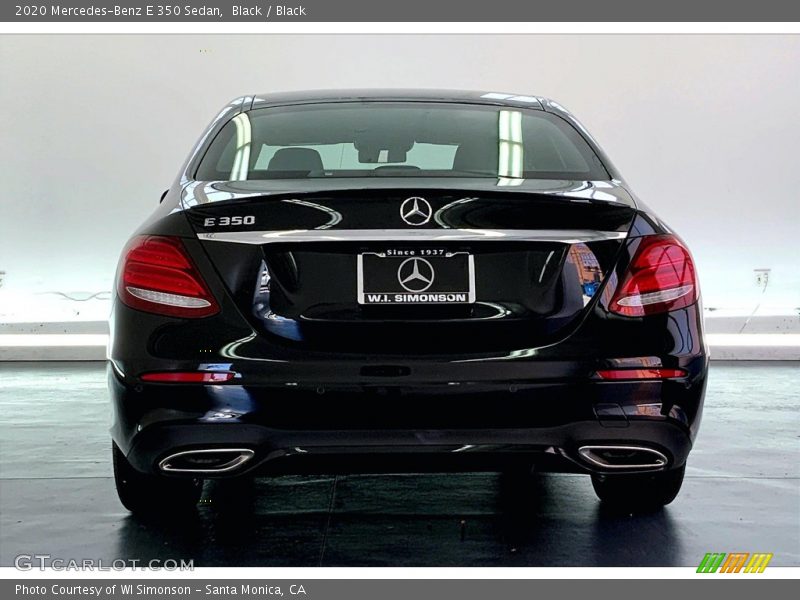Black / Black 2020 Mercedes-Benz E 350 Sedan