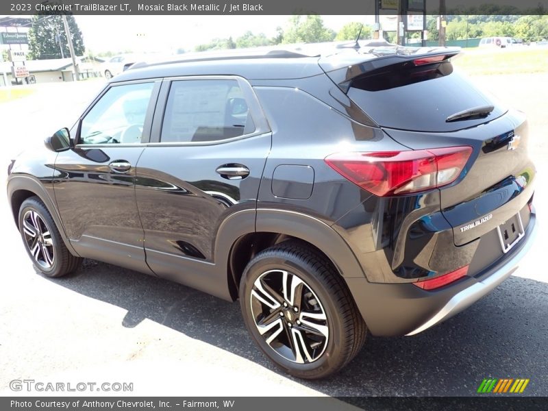 Mosaic Black Metallic / Jet Black 2023 Chevrolet TrailBlazer LT