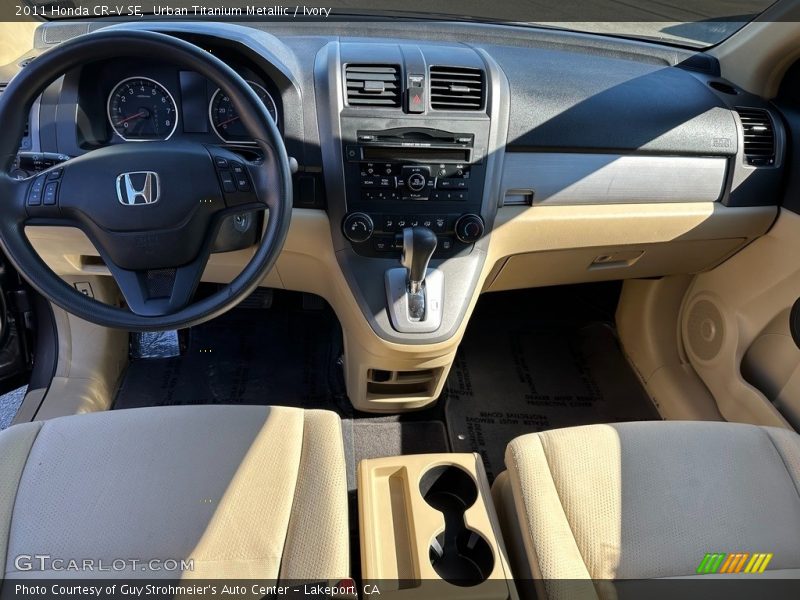 Urban Titanium Metallic / Ivory 2011 Honda CR-V SE