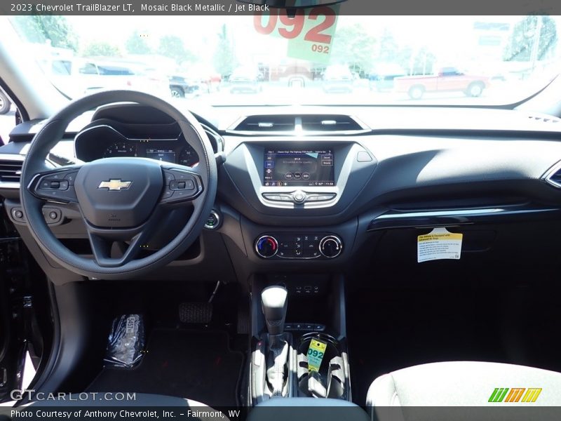 Mosaic Black Metallic / Jet Black 2023 Chevrolet TrailBlazer LT
