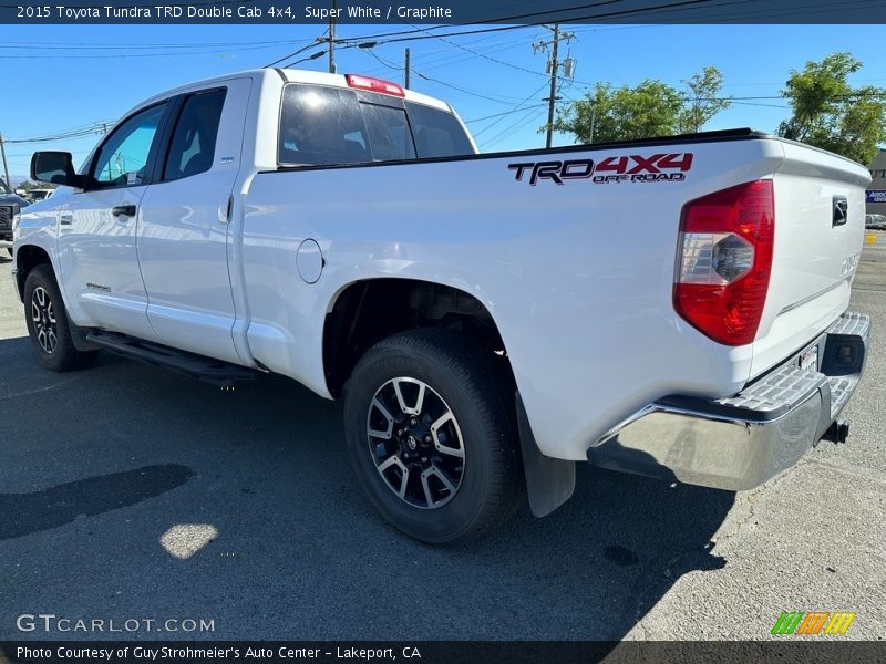  2015 Tundra TRD Double Cab 4x4 Super White