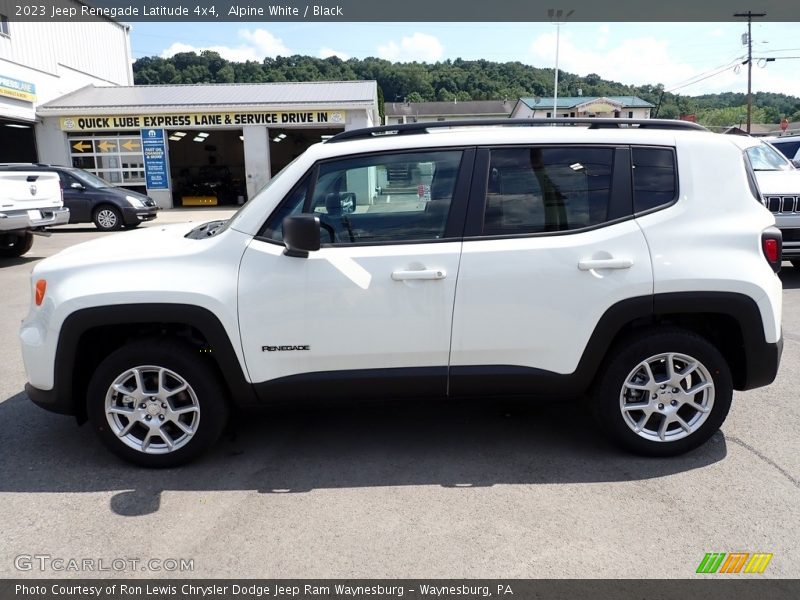 Alpine White / Black 2023 Jeep Renegade Latitude 4x4