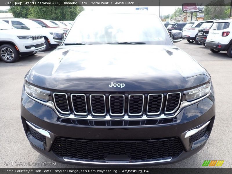 Diamond Black Crystal Pearl / Global Black 2023 Jeep Grand Cherokee 4XE