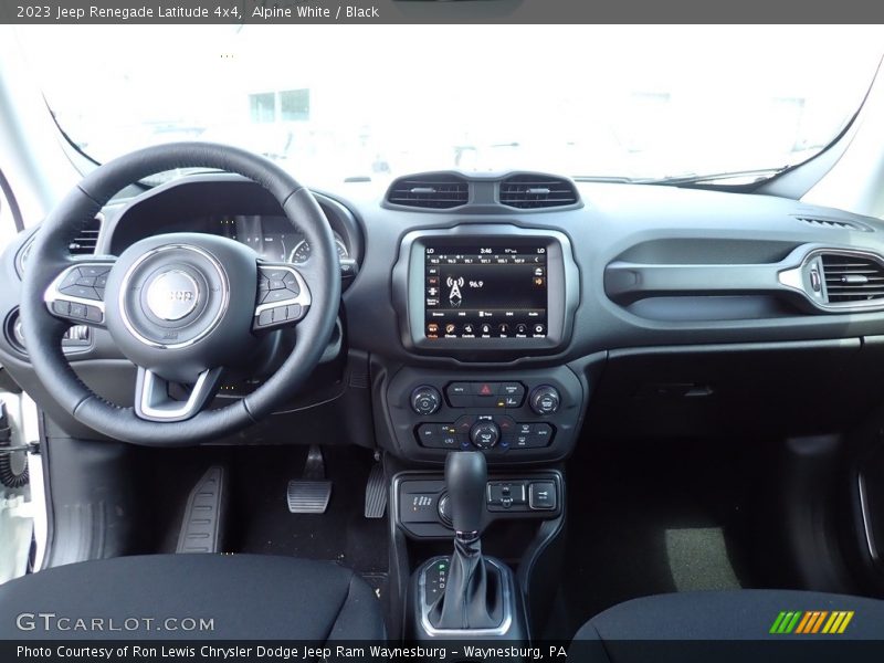 Alpine White / Black 2023 Jeep Renegade Latitude 4x4