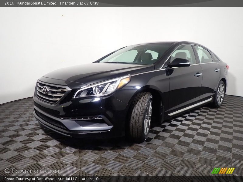 Phantom Black / Gray 2016 Hyundai Sonata Limited