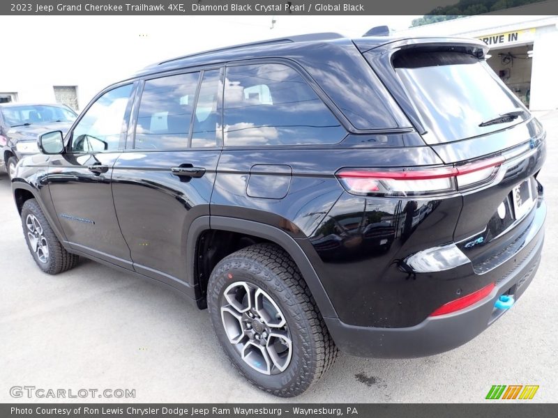 Diamond Black Crystal Pearl / Global Black 2023 Jeep Grand Cherokee Trailhawk 4XE