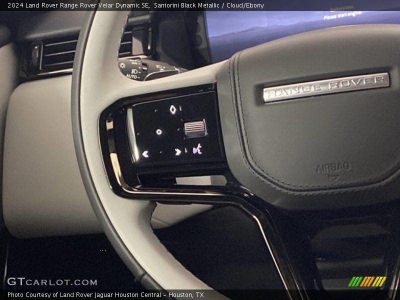  2024 Range Rover Velar Dynamic SE Steering Wheel