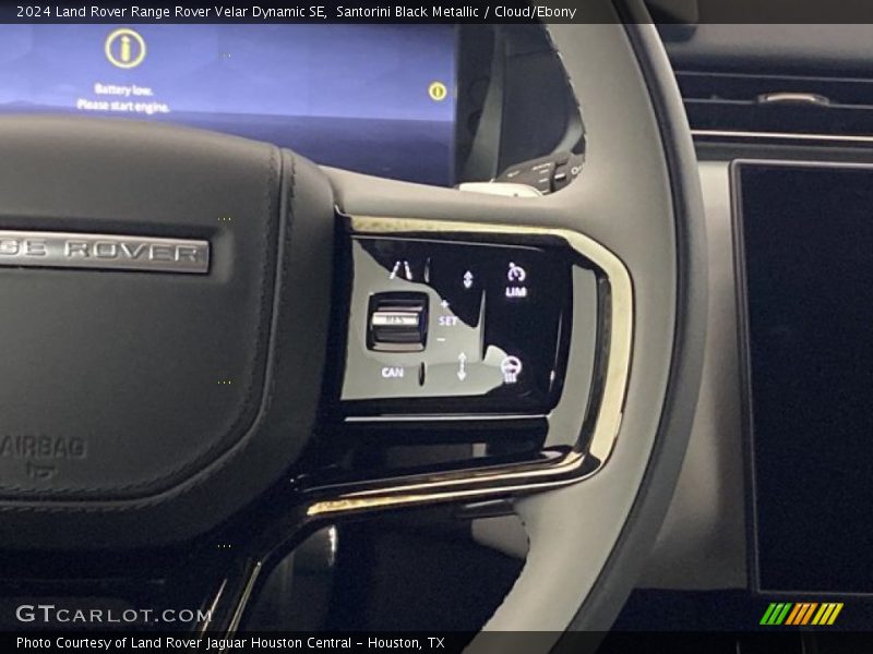  2024 Range Rover Velar Dynamic SE Steering Wheel