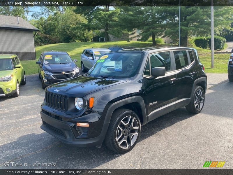 Black / Black 2021 Jeep Renegade Sport 4x4