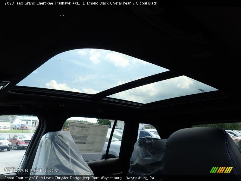 Sunroof of 2023 Grand Cherokee Trailhawk 4XE