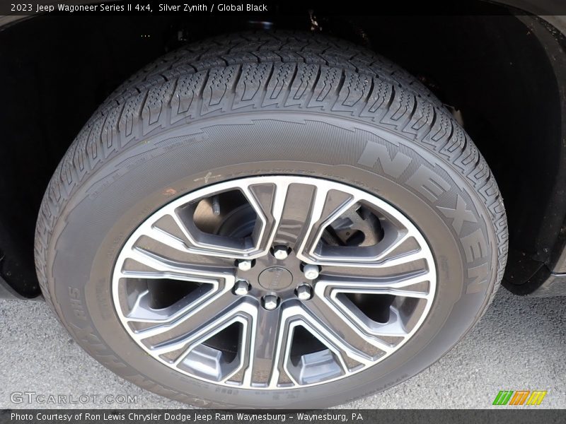 Silver Zynith / Global Black 2023 Jeep Wagoneer Series II 4x4