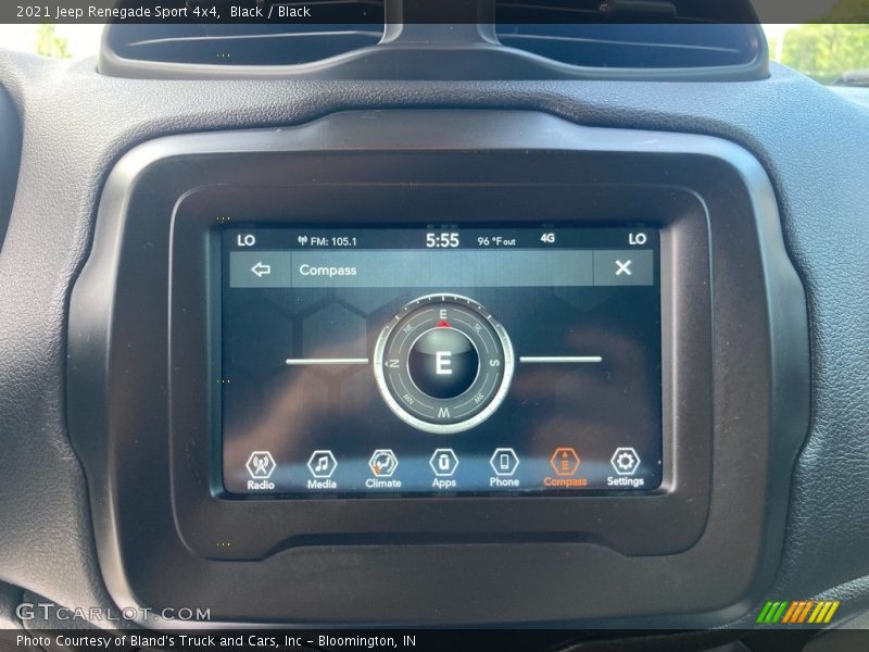 Controls of 2021 Renegade Sport 4x4