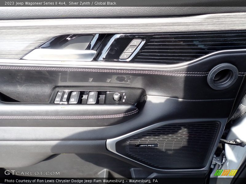 Silver Zynith / Global Black 2023 Jeep Wagoneer Series II 4x4