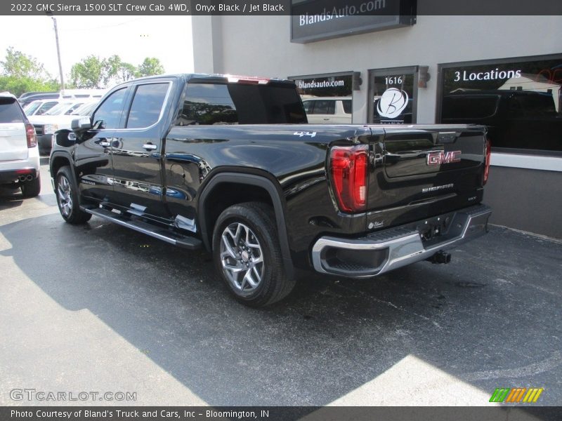 Onyx Black / Jet Black 2022 GMC Sierra 1500 SLT Crew Cab 4WD