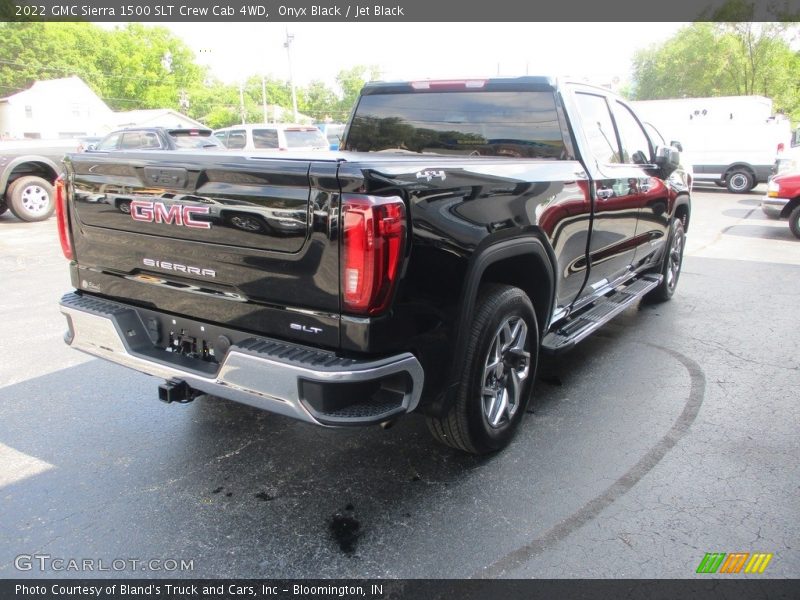 Onyx Black / Jet Black 2022 GMC Sierra 1500 SLT Crew Cab 4WD